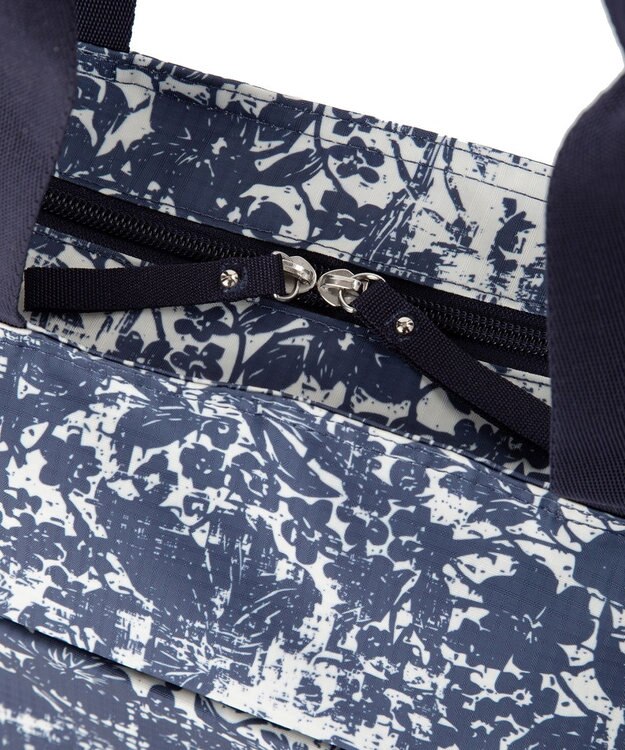 ACE BAGS & LUGGAGE hiromichi nakano フェズリ トートバッグ  17524 ヒロミチナカノ ネイビー（フラワー）