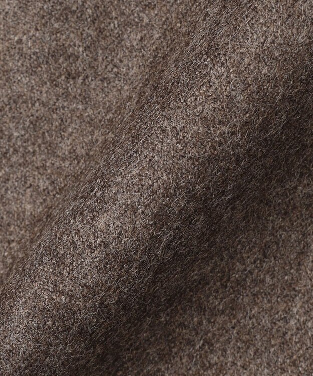 J.PRESS LADIES 【洗える】フラノハンドウォッシュ マーメイド スカート ダークブラウン系