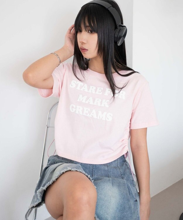 WEGO グラフィックドロストショートT 柄6