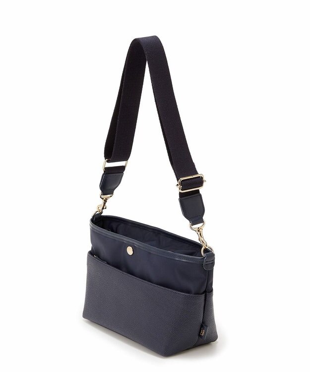 TOPKAPI 【Breath TOPKAPI】【TOPKAPI × 藤本美貴さんコラボ】スコッチグレイン ショルダーバッグ/マザーズバッグ/撥水 ネイビー