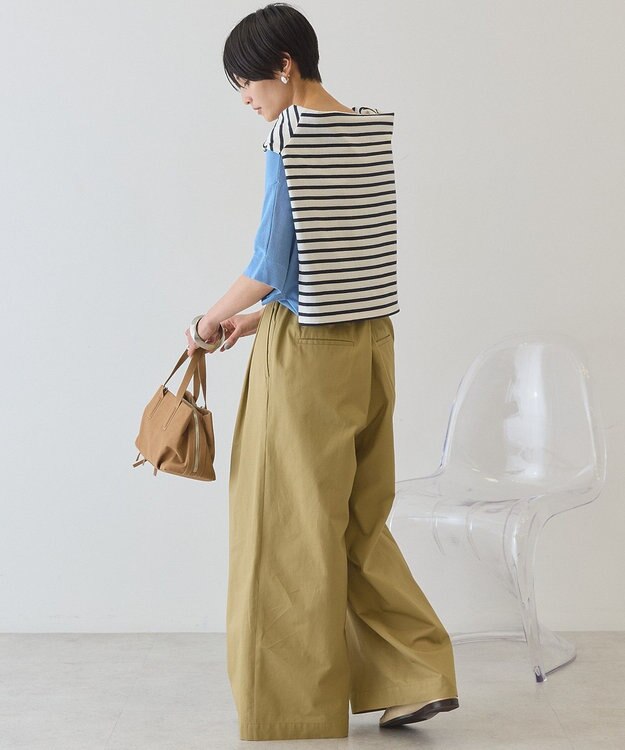 AMERICAN HOLIC 【前後2WAY】ポンチョニット Sax