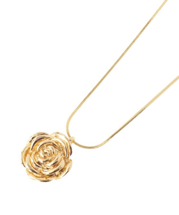 Green Parks ・ＨＡＬＦ　ＴＩＭＥ　ローズネックレス Gold