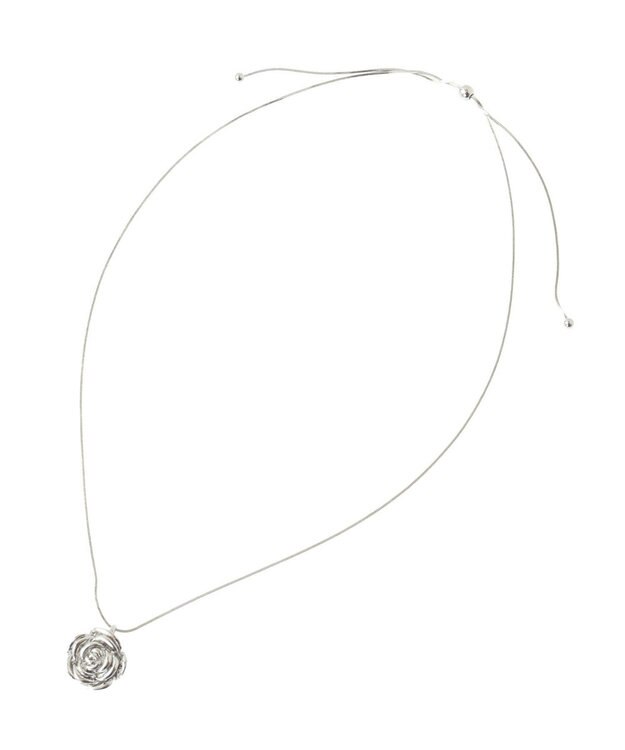 Green Parks ・ＨＡＬＦ　ＴＩＭＥ　ローズネックレス Silver