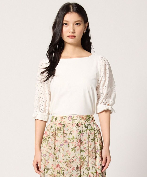 TOCCA 【消臭】CARAMEL WRAPPING トップス アイボリー系