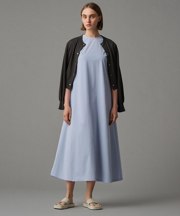 uncrave 【手洗い可】シアー ニットカーディガン（uncrave STANDARD） スレート