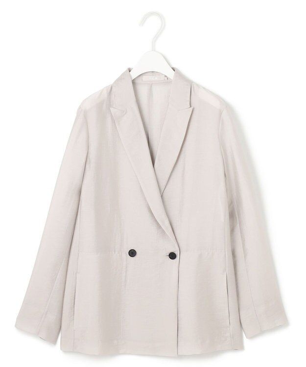 ICB 【接触冷感・速乾・洗える】 リヨセルシアー ジャケット トープ系