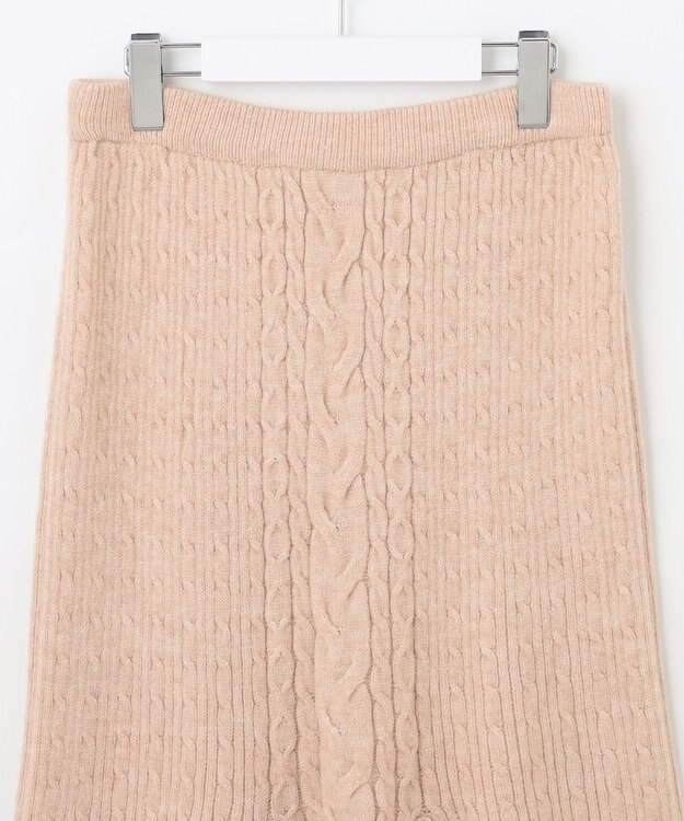 Feroux 【セットアイテム】ケーブルニット セットアップ ベージュ系