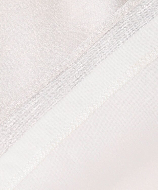 J.PRESS LADIES S バックサテンジョーゼット カットソー ライトグレー系