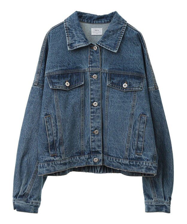 YECCA VECCA フリンジデニムジャケット Indigo