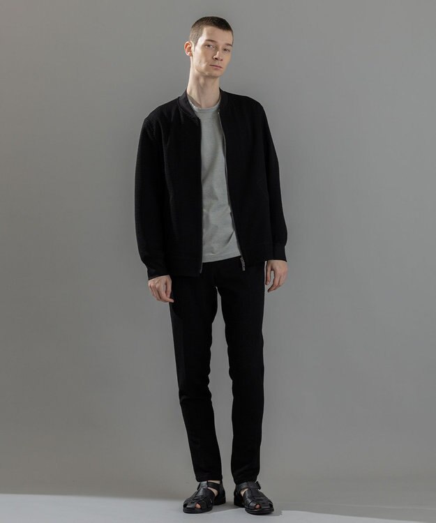 JOSEPH HOMME 【新素材】クリアコットンカノコ　クルーネックTシャツ ライトグレー系