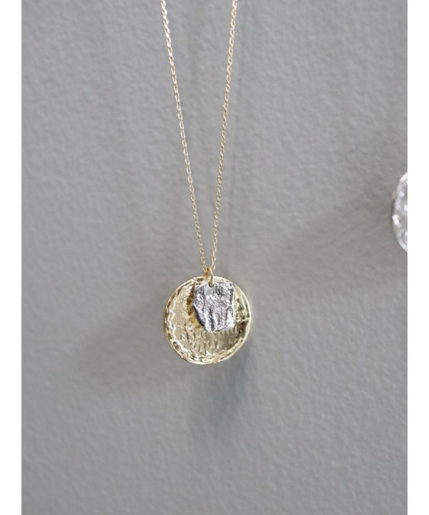 AMERICAN HOLIC メタルコインネックレス Gold