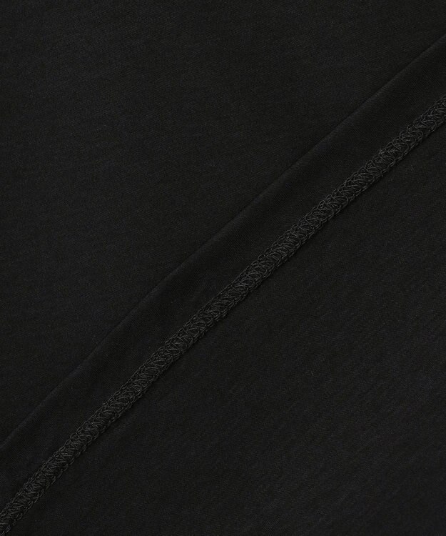 BEIGE， BORNA / コットンスムースTシャツ Black