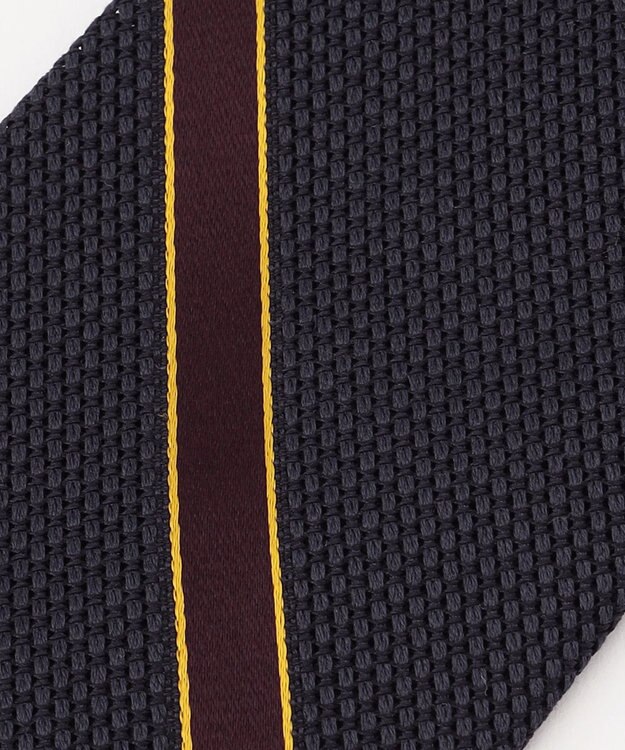 J.PRESS MEN 【JAPANESE SILK FRESCO TIE COLLECTION】ストライプ ネクタイ ネイビー系1