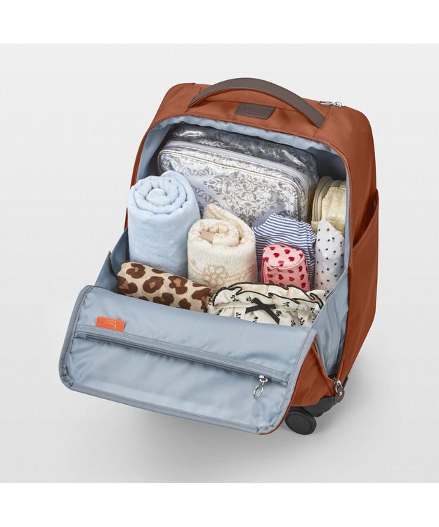 ACE BAGS & LUGGAGE Kanana project カナナプロジェクトマイトローリー 荷物の出し入れラクラク 普段使い~1泊程度のコンパクトサイズ 24L 機内持込 35512 オレンジ