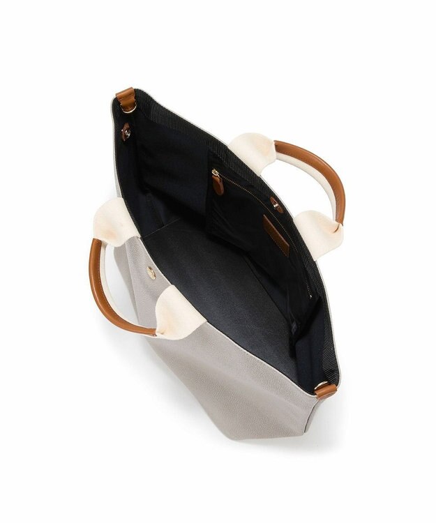 TOPKAPI 【Breath TOPKAPI】SCOTCH GRAIN スコッチグレイン プレーン トートバッグ L ライトグレー