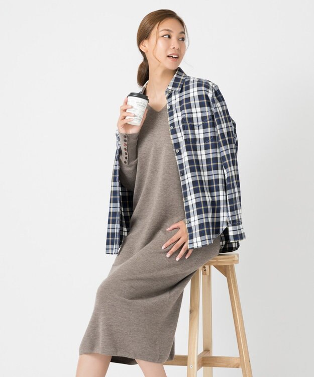 ONWARD Reuse Park 【ICB】ワンピース秋冬 ベージュ