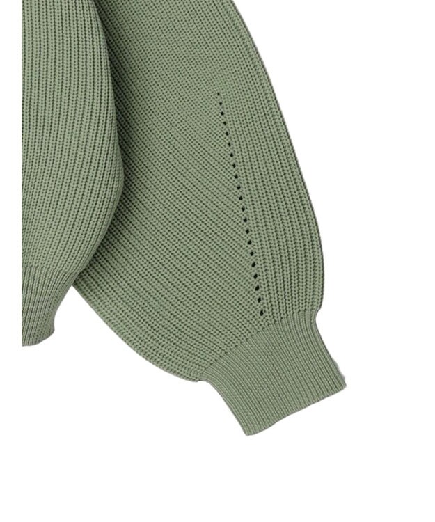 Green Parks ・ＥＬＥＮＣＡＲＥ　ＤＵＥ　パールツキトッパーカーデ Light Khaki