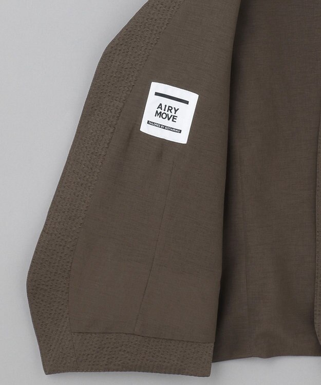 GOTAIRIKU 【EC＆一部店舗限定】【AIRY MOVE / セットアップ対応】テクノソラーロサッカー セットアップべスト ダークブラウン系