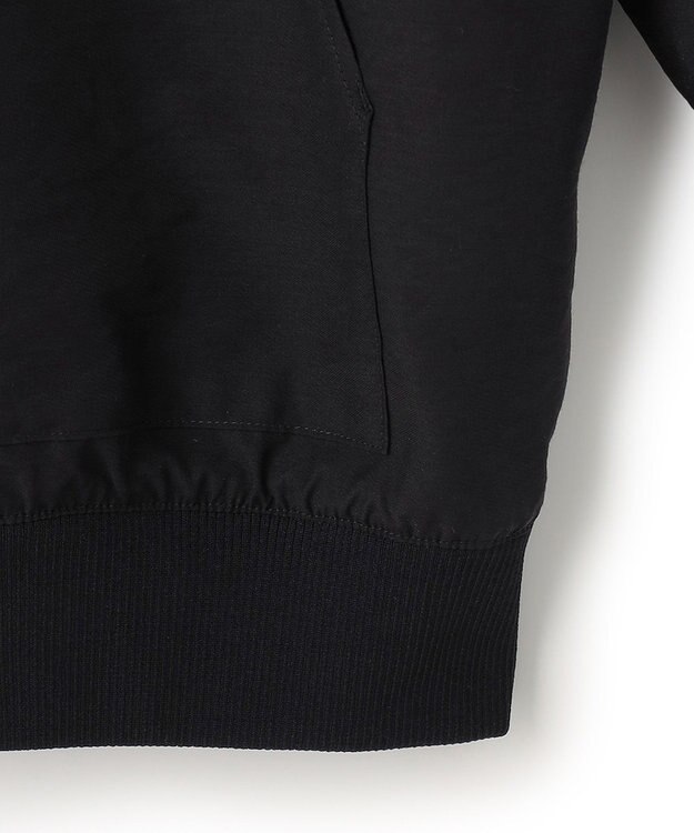 23区 L 【洗える】シアー ブルゾン ブラック系