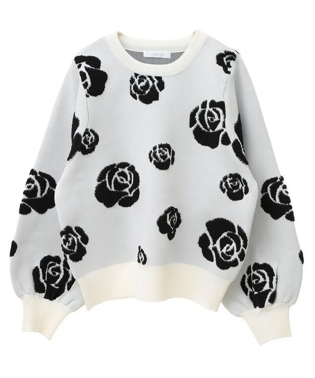 Green Parks ・ｓｗｉｎｇ　ｂｙ　バラジャカードニット Off White