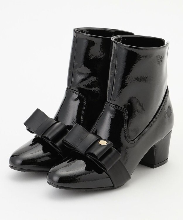 TOCCA 【晴雨兼用】STEP OF RIBBON 2WAY RAINBOOTS レインブーツ ブラック系