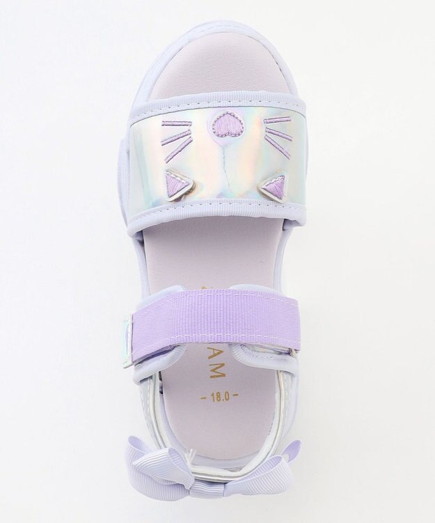 ANY KIDS 厚底ニャンダル オーロラ