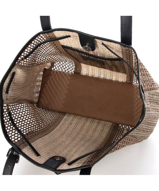 UNBILLION ペルケ perche / 透かしアンダリアシート牛革トート オーク