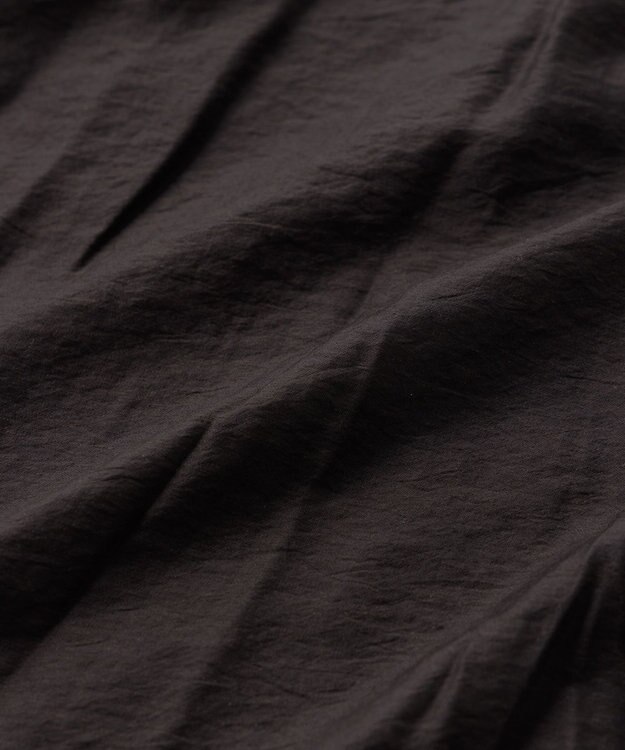 UNFILO イージーケア ボウタイ ブラウス ブラック