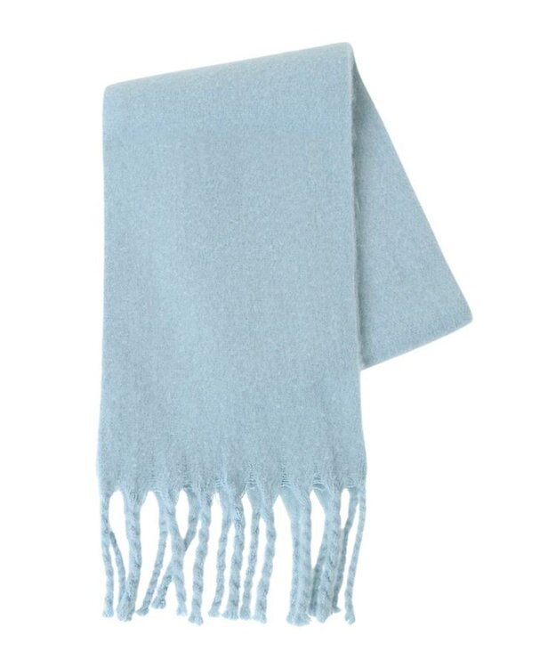 Green Parks ボリュームカラーマフラー Sax