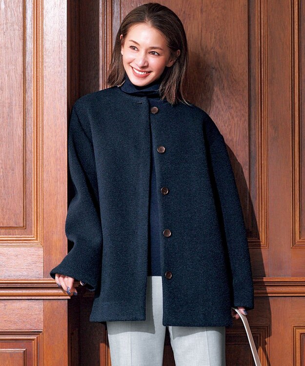 UNFILO ボンディング フォルムコート ネイビー