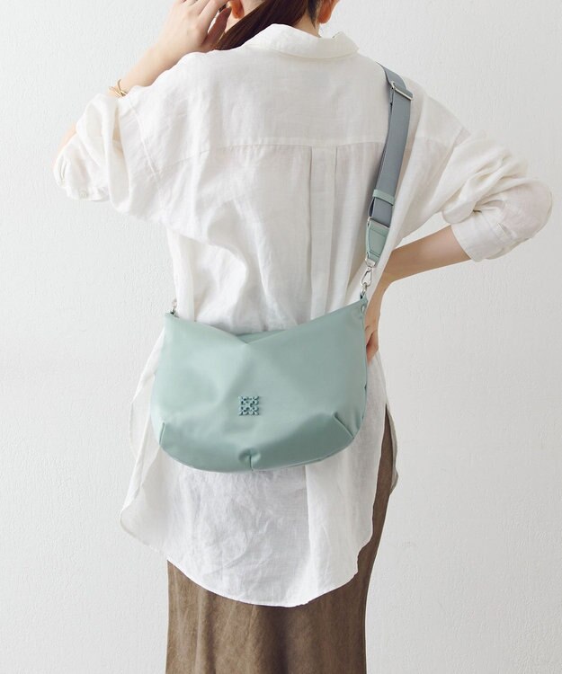 russet クラウズナイロン2WAYショルダーバッグ(CE-1621) Sax