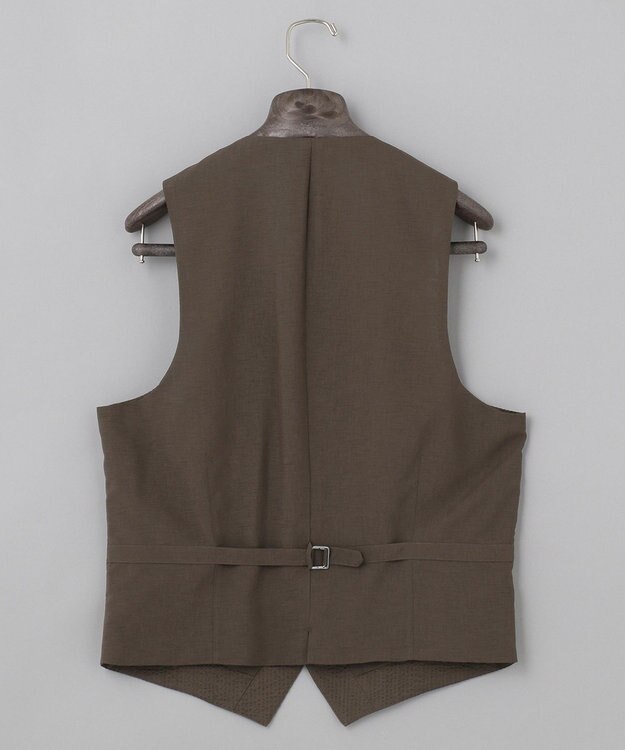 GOTAIRIKU 【EC＆一部店舗限定】【AIRY MOVE / セットアップ対応】テクノソラーロサッカー セットアップべスト ダークブラウン系