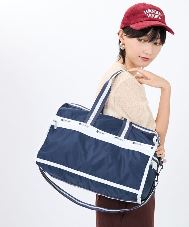 DELUXE MED WEEKENDER/スペクテイターディープブルー / LeSportsac
