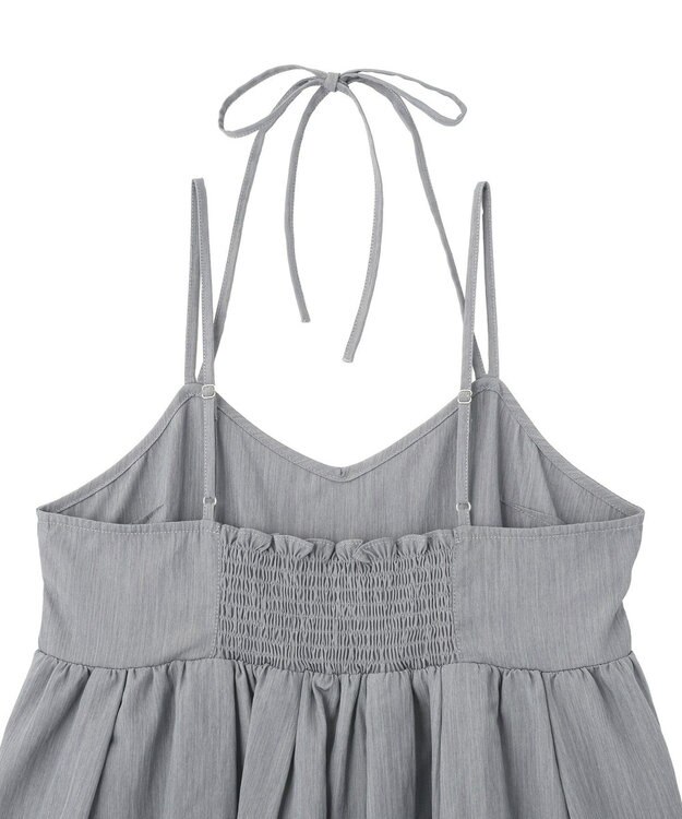 Green Parks ＳＥＴ２点キャミビスチェ＋ワイドパンツ Gray