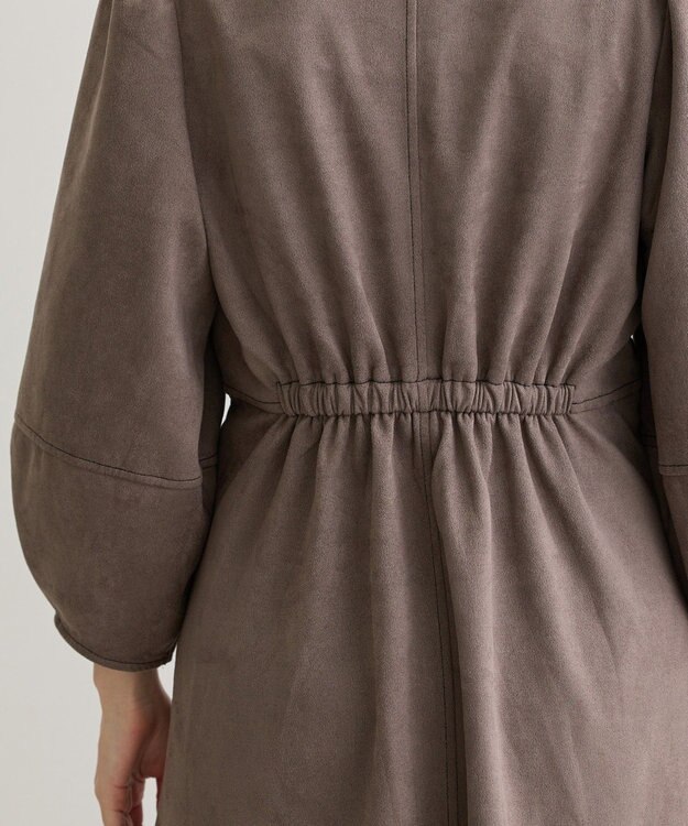 Green Parks ・ＥＬＥＮＣＡＲＥ　ＤＵＥ　スエードポンチタックワンヒ Gray Beige