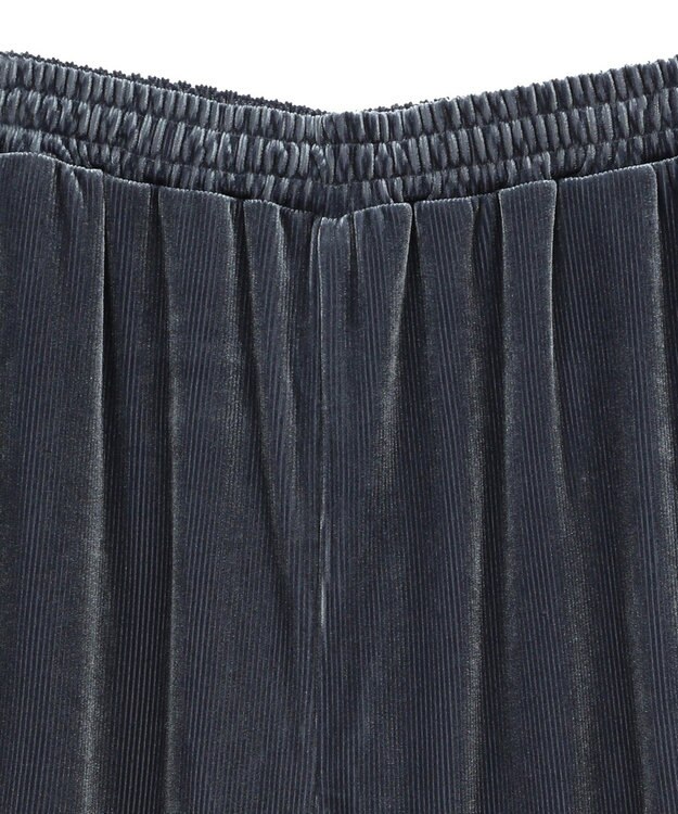 Green Parks ・ＳＵＧＡＲ　ＳＰＯＯＮ　ストライプベロアパンツ Blue