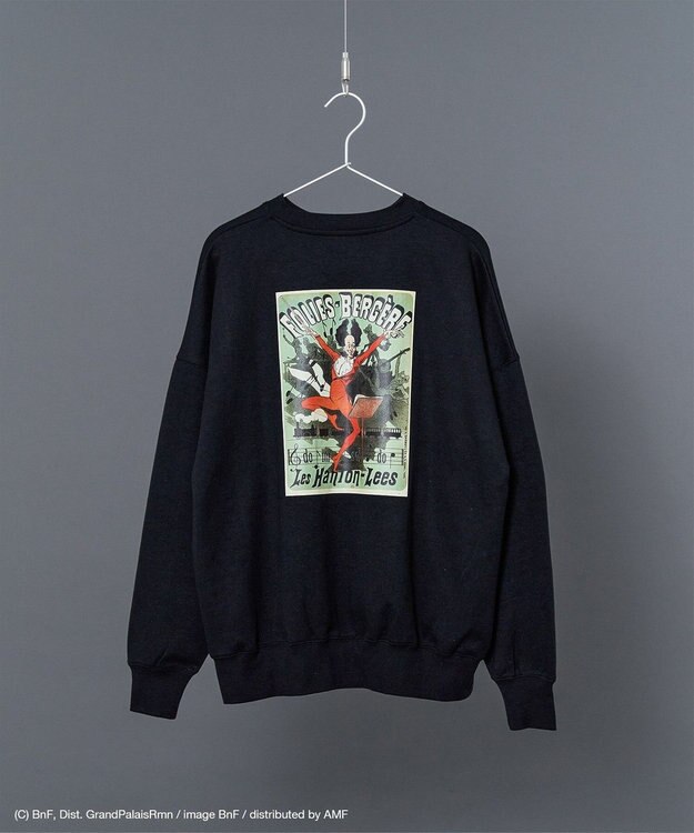 CRAFT STANDARD BOUTIQUE アートコラボ【ジュール・シェレ】スウェット Black