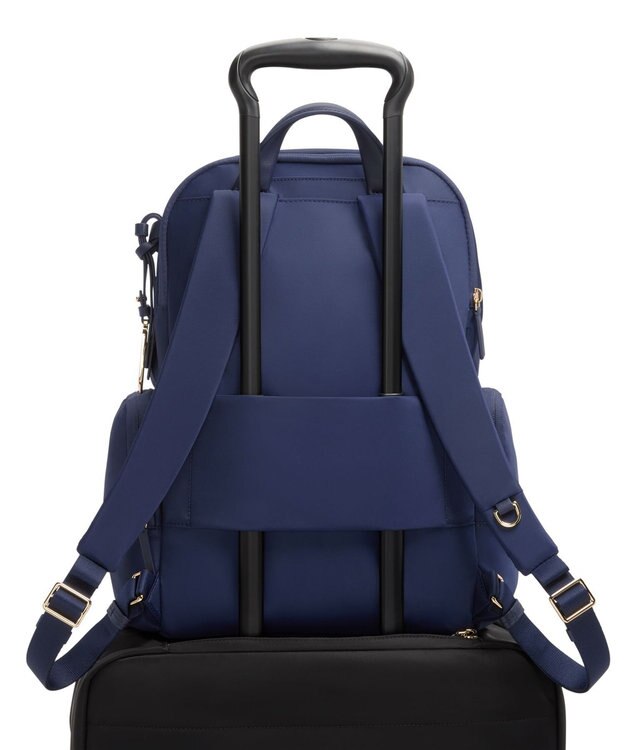 TUMI VOYAGEUR 「セリーナ」バックパック インディゴ/ライト ゴールド