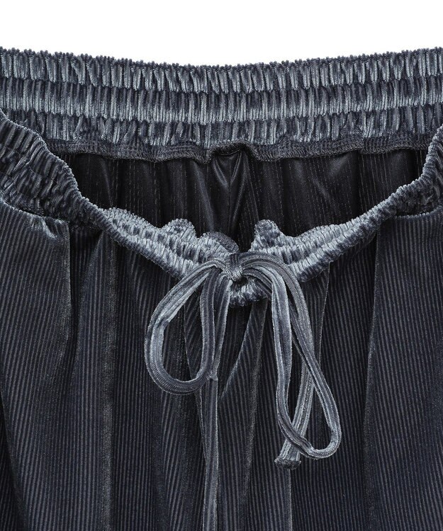 Green Parks ・ＳＵＧＡＲ　ＳＰＯＯＮ　ストライプベロアパンツ Blue