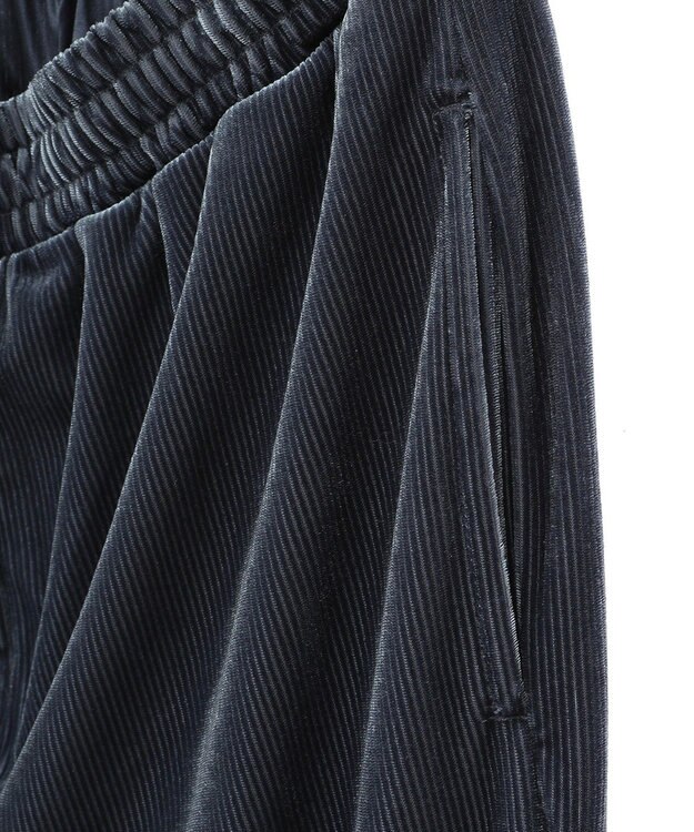 Green Parks ・ＳＵＧＡＲ　ＳＰＯＯＮ　ストライプベロアパンツ Blue