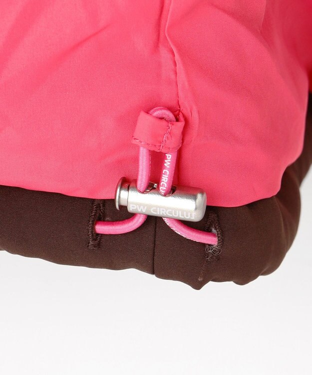 PW CIRCULUS 【撥水加工 / ストレッチ】【MEN】キルティング中綿ブルゾン ゴルフ ダークブラウン系