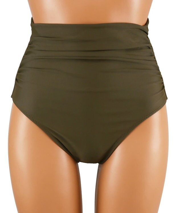 San-ai Resort（三愛水着楽園） 【SALE】ノンワイヤー水着　【San-ai Resort（サンアイリゾート）】 ホワイト×カーキ