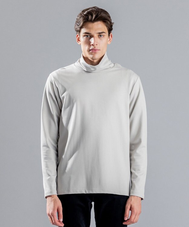 JOSEPH HOMME ヴィスコースポンチ　タートルネック アイボリー系