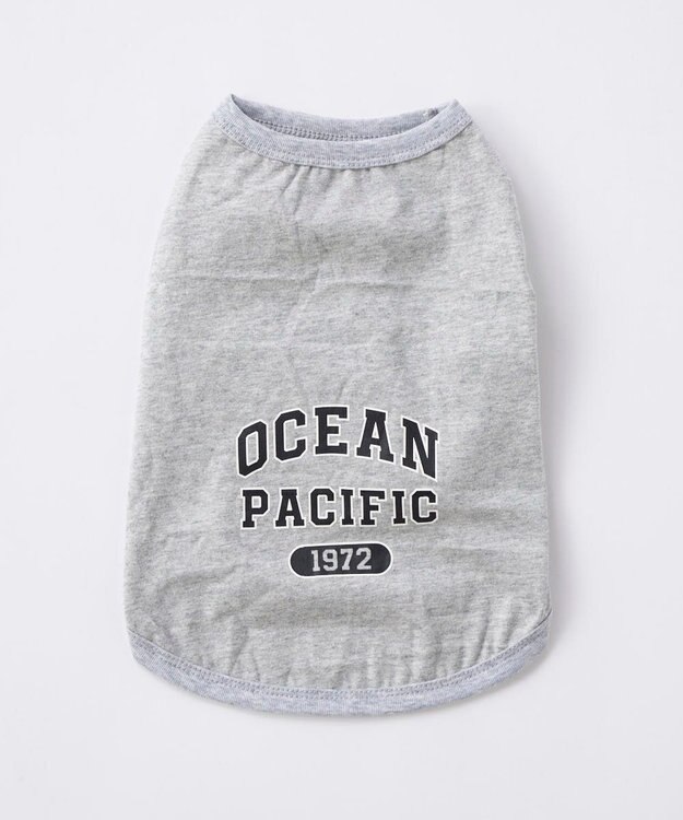 OP／FILA 【Ocean Pacific】アメカジドッグウェア ペットウェア 杢グレー