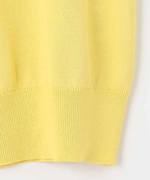 ANY L ハーフスリーブニット イエロー