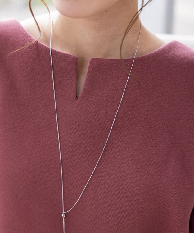 Tiaclasse 【洗える】裏起毛チュニック ピンク