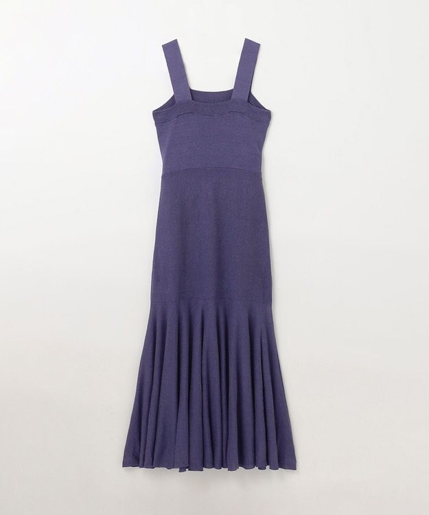 GRACE CONTINENTAL ニットキャミワンピース ブルー