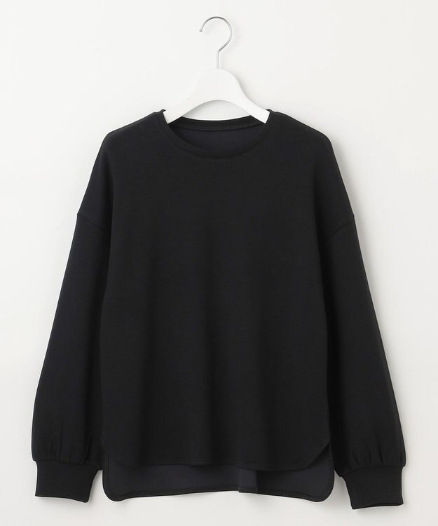 Feroux 【洗える】ダンボール プルオーバー ブラック系