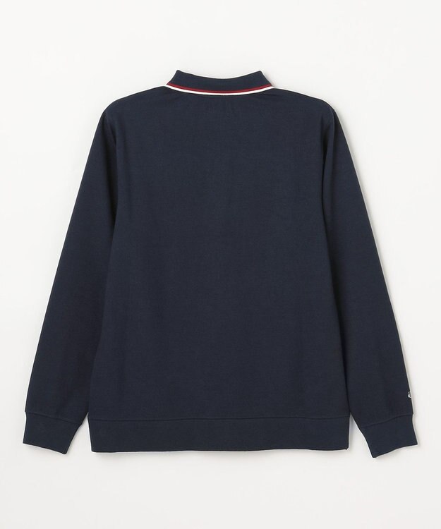 J.PRESS KIDS 【140-170cm】リブライン ポロシャツ ネイビー系