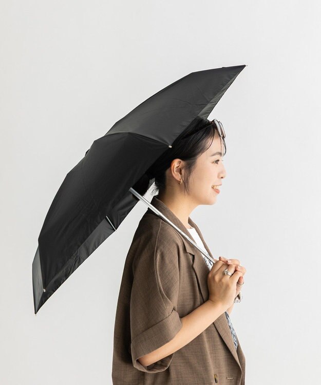 AMERICAN HOLIC 【AH×Wpc.】ポーチ付き折りたたみ傘 Black